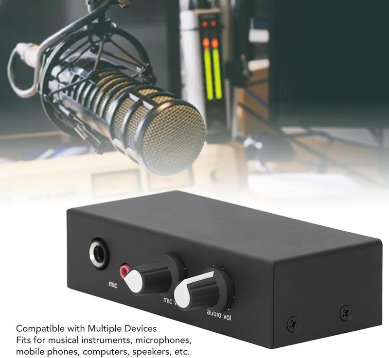 Stereo Sound Preamplifier Mixer for Turntables with Ultra Low Noise Operation - Image 2